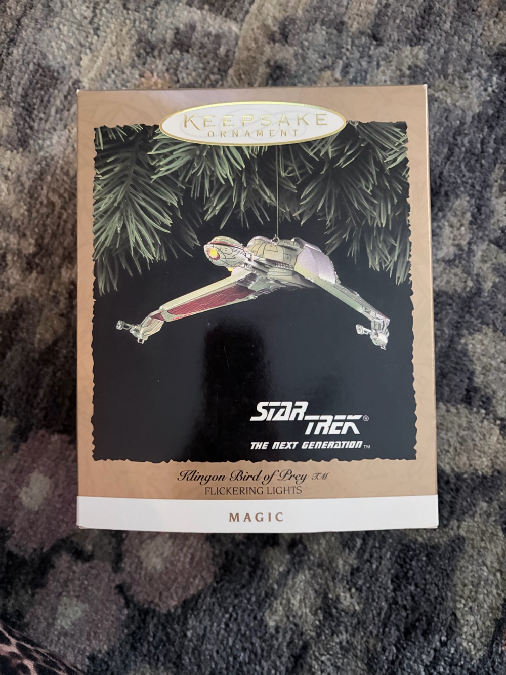 The Next Generation Klingon Bird-of-Prey Ornament